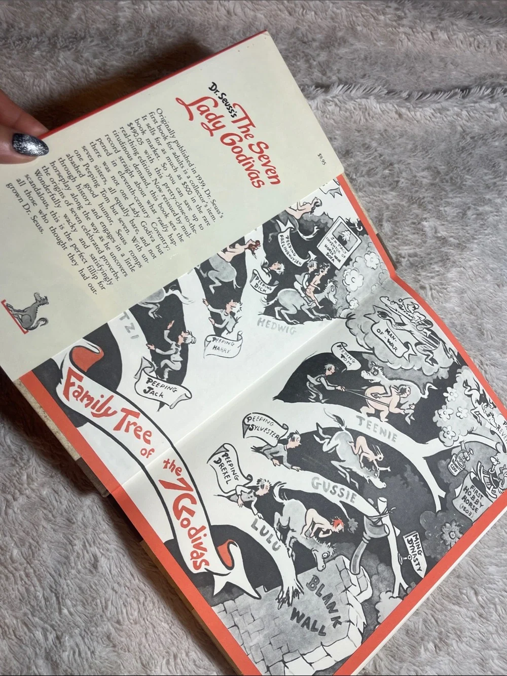 Vintage Dr. Seuss is the seven Lady Godiva’s hardcover book